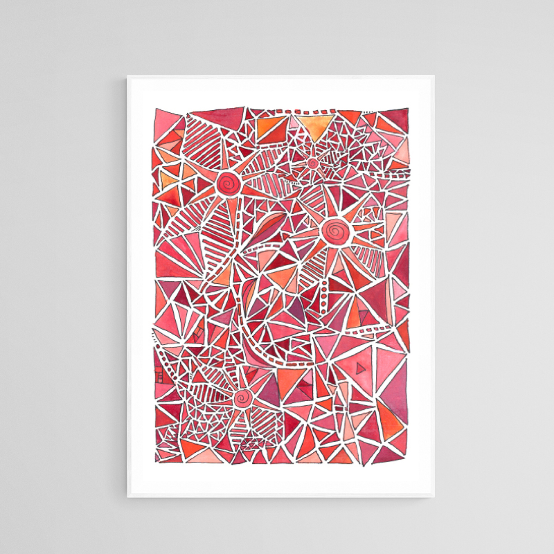 “Razzle dazzle”  Fine art print