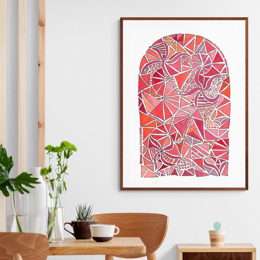 “Jungle window” Fine Art Print